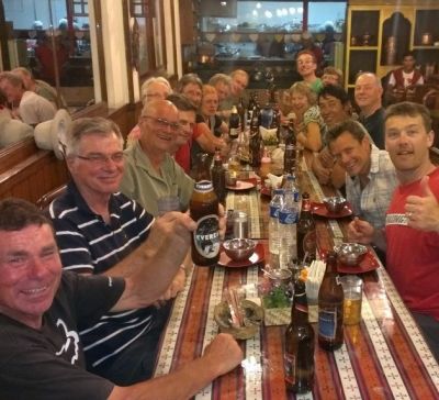 Tim Rednall Cycling on the  tour with redspokes